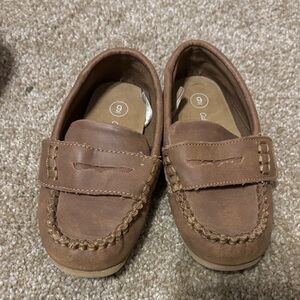 Cat & Jack Tan Kids Moccasins